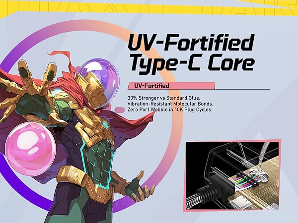 UV-Fortified Type c Cord
