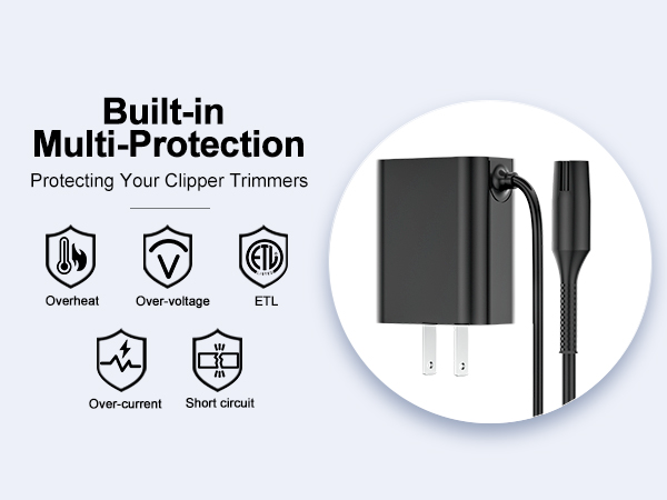 Built-in Multi-ProtectionProtecting Your Clipper Trimmers