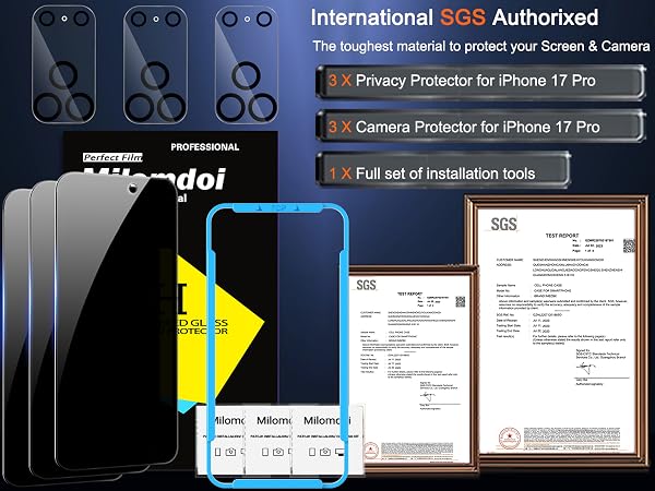 Privacy screen protector