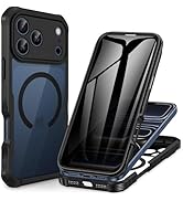 CENHUFO Magnetic Privacy for iPhone 17 Pro Max Case [Compatible with Magsafe] Full Body Phone Cas...
