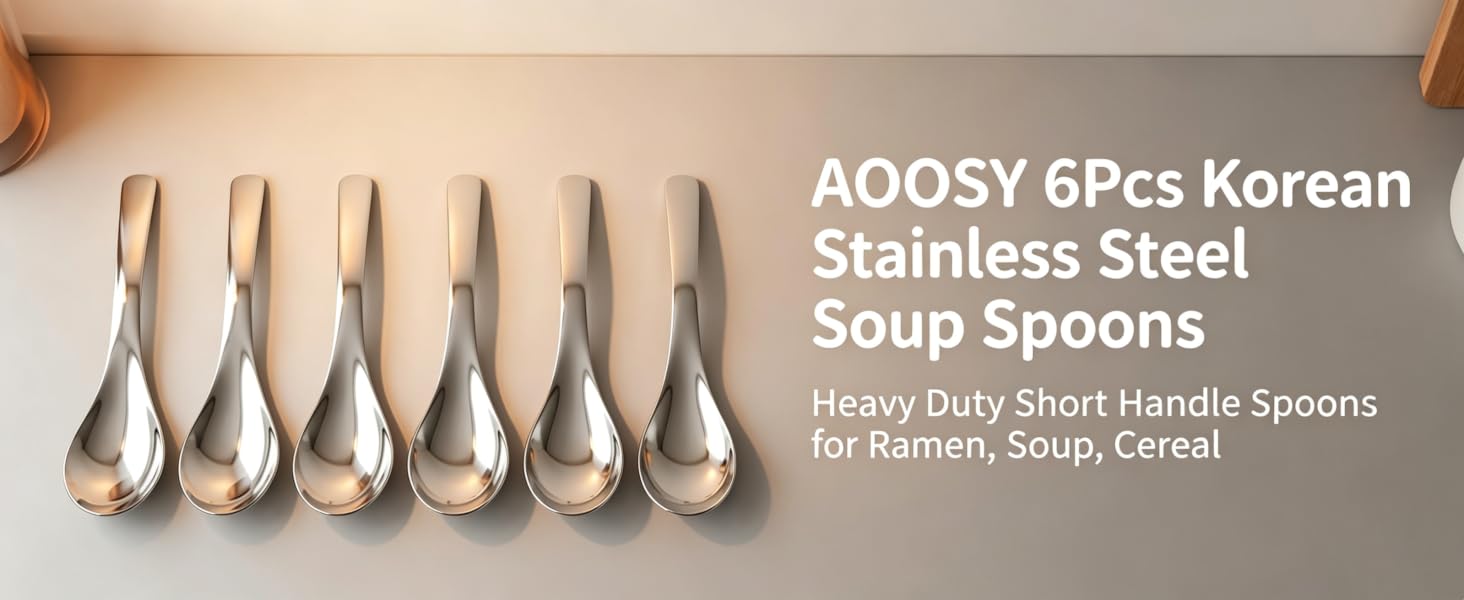 korean soup spoons