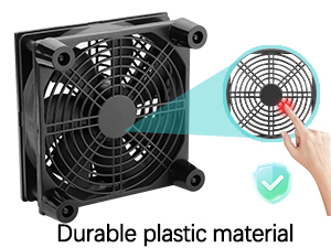 usb computer fan with dust net filter 