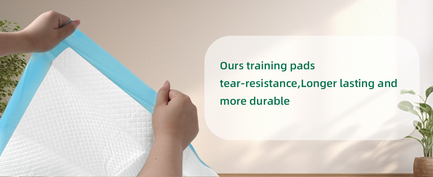 Tear-resistance puppy pee pads