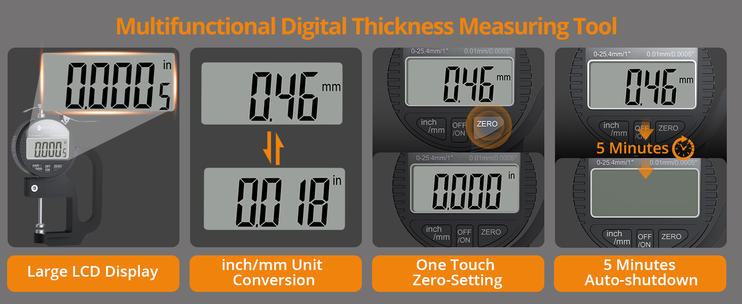 thickness measuring tool