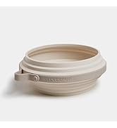 Cleverpup Nomad Collapsible Dog Bowl - Food-Safe Silicone Travel Bowl for Dogs, Portable and Ligh...