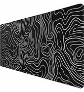 Large Mouse Pad, Waterproof Gaming Mousepad with Non-Slip Rubber Base, Stitched Edges, XXL Comput...