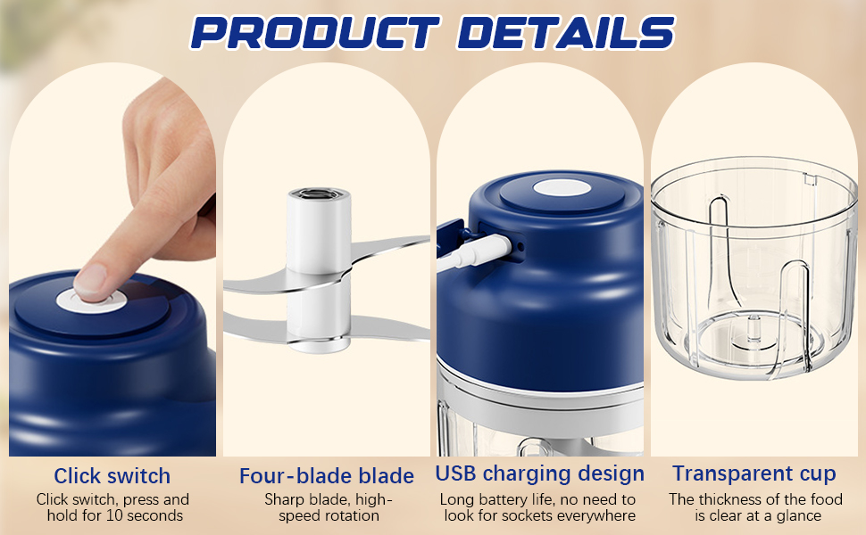 Electric Garlic Chopper