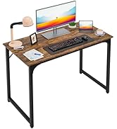 PIKAQTOP 39 inches Computer Desk, Modern Writing Desk, Simple Study Table, Industrial Office Desk...