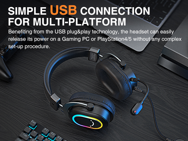 usb gaming headset