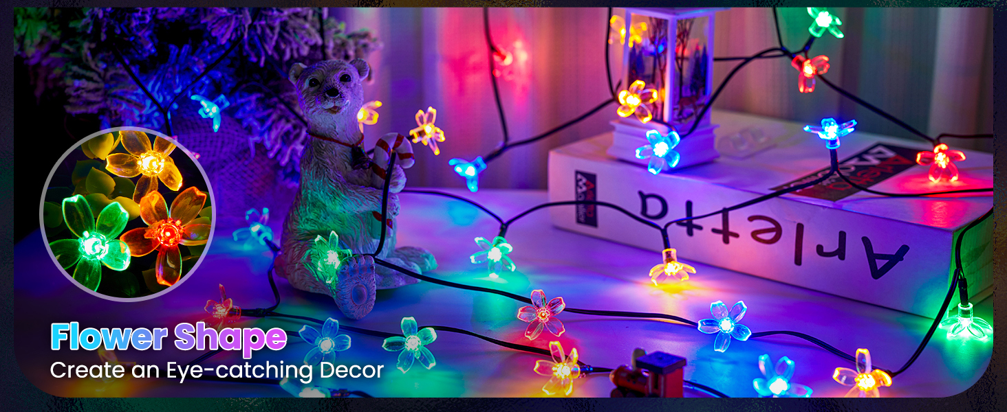 Solar Powered String Lights