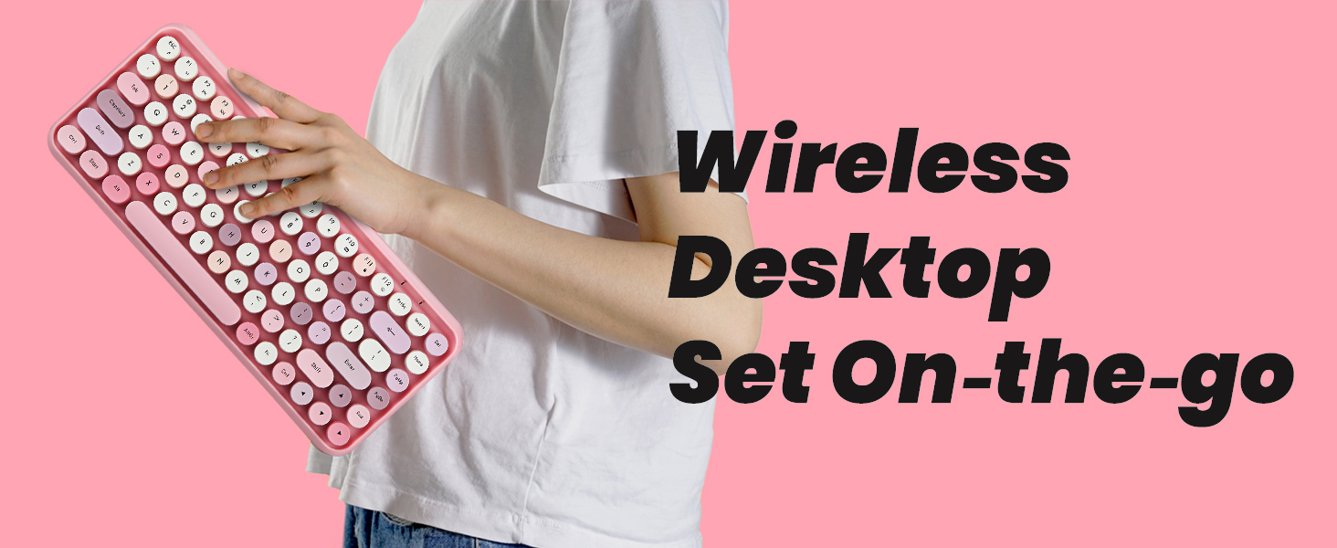 Wireless Desktop Set On-the-go