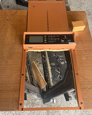 solar power coop door