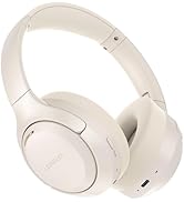 LORELEI QC60 Hybrid Active Noise Cancenlling Headphones,Wireless over ear Bluetooth Headsets with...