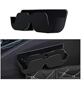 CXCCOI Sunglasses Holder for Car Dashboard,Semi-Open Car Sunglasses Holder with Velvet Lining Avo...