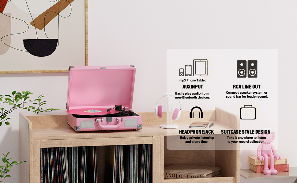 portable record player