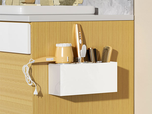 hair tool organizer cabinet door