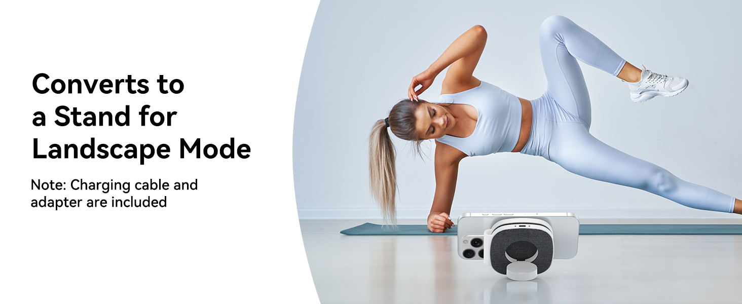 Flodable 2 in 1 Mag-Safe Wireless Charger for iPhone