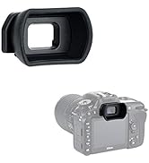 Kiwifotos Long Soft Viewfinder Eyecup Eyepiece for Nikon D750 D780 D610 D600 D7500 D7200 D7100 D7...