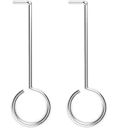 HTOH 2 PCS Shower Drain Lifting Hook, 304 Stainless Steel Drain Key, for Taking Off Square/Linear...
