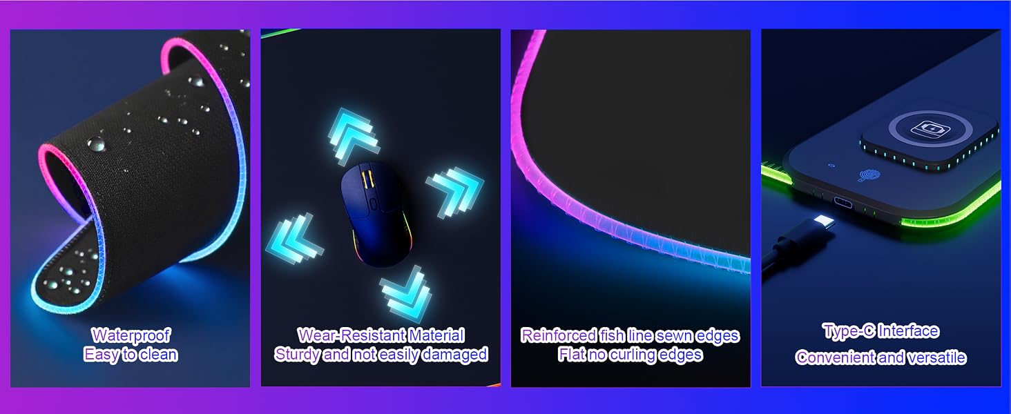 Wireless Charging Mouse Pad