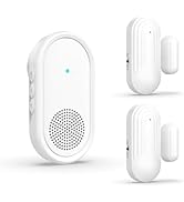 Door Chime for Business When Entering SanJie Wireless Door Alarms When Opened Door Sensor Chime f...