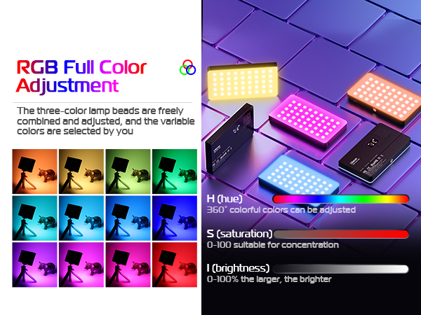 rgb light rode wireless go 2 portable light for photography ulanzi