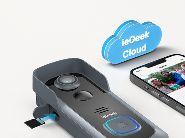2 Storage Method: Cloud &amp;amp; SD Card(Max 128GB)