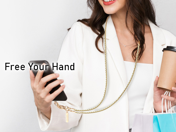 phone chain crossbody