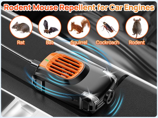 Rodent Repellent for car Engine