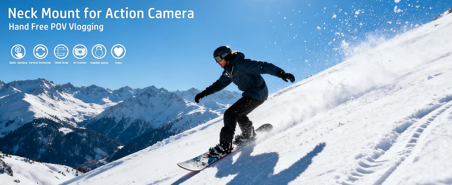 Neck Mount for Action Camera