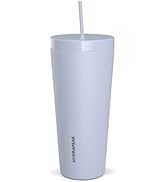 Hydrapeak Traveler 25oz Insulated Tumbler with Lid and Straw - Spill Proof Stainless Steel Travel...