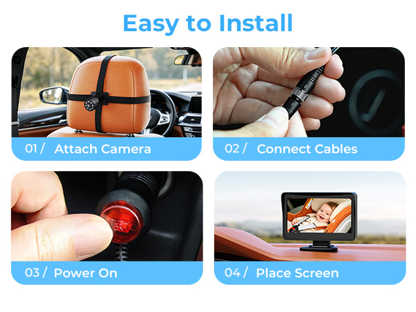 backseat camera for baby