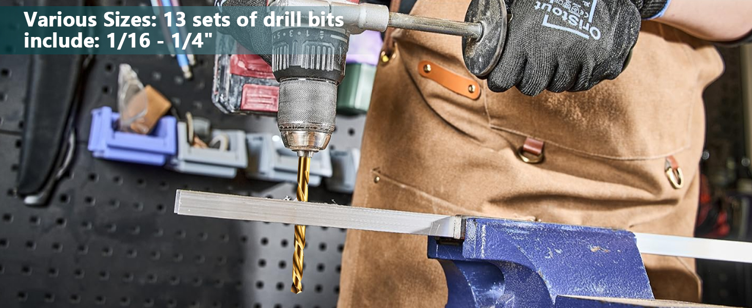 Cobalt Drill Bit Set