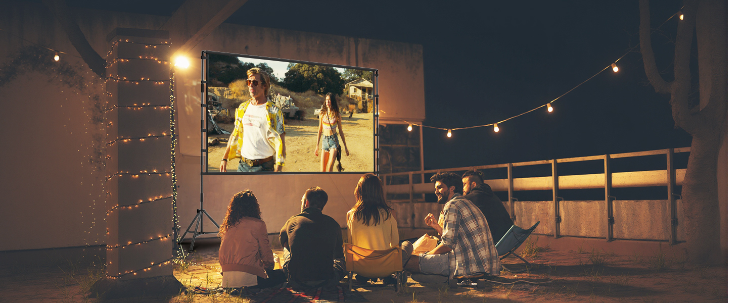 Projector Screen and Stand