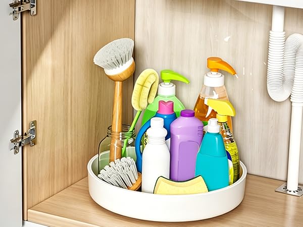 Under-sink cabinet – for storing cleaning agents, cleaning tools and other supplies