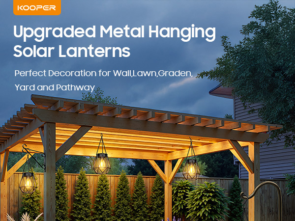 solar lanterns outdoor waterproof