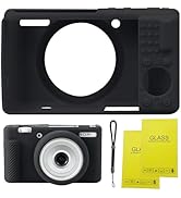 SZHSYJY Camera Case for Sony ZV-1F/ ZV-1 II/ZV-1M2 Digital Camera,ZV1F Soft Silicone Protective B...