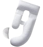 Pregnancy Pillows for Sleeping, SEEDNUR Full Body Maternity Pillow with Removable Cover, U-Shaped...