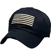 KBETHOS Tactical Operator with USA Flag Patch US Army Military Baseball Cap Adjustable