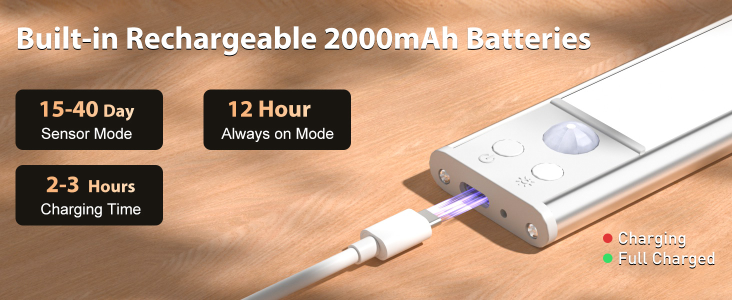 rechargeable under cabinet lights