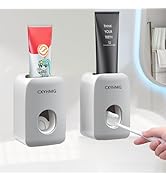 Automatic Toothpaste Dispenser for Kids, 2 PCS Toothpaste Squeezer for Kids &amp; Family Shower Decor...