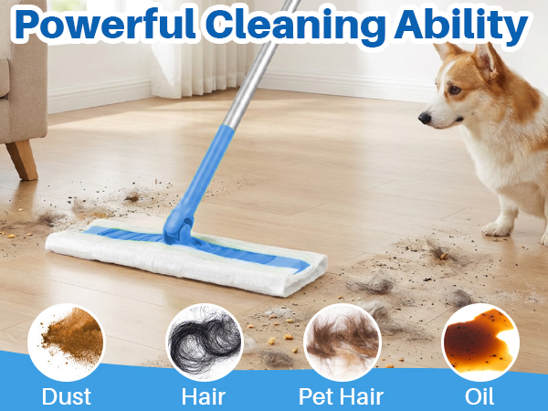 dry mop pads refills disposable floor cleaning pads dry sweeping mop