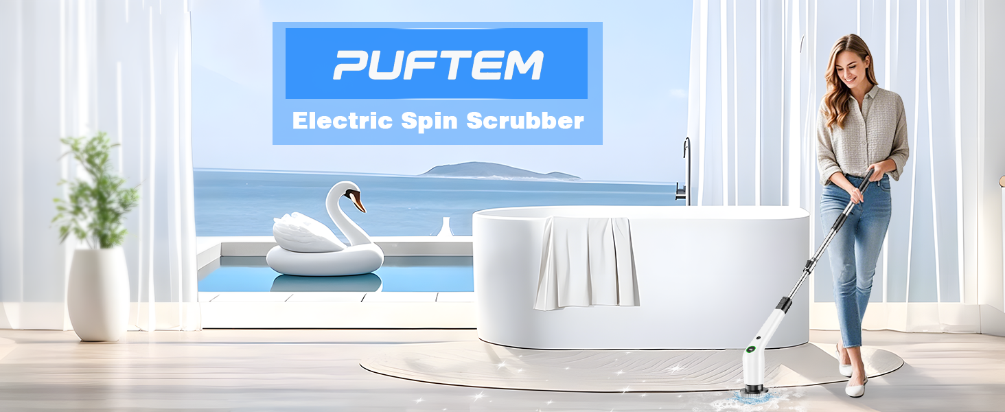 ELECTRIC SPIN SCRUBBER