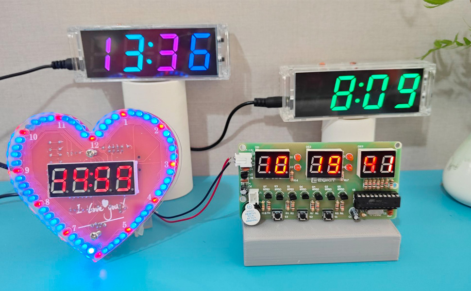 Soldering Clock Kits