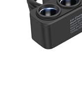 Multi-Function Cigarette Lighter Splitter, Cell Phone Charger, Car Charger, 4 Cigarette Lighter S...