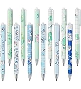 Maikedepot Everlasting Pencils, 12pcs Retractable Infinity Pencils Cute Inkless Magic Pencils Car...