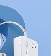 DEPOW 2 Prong Power Strip, 2 to 3 Prong Outlet Adapter with 5 AC &amp; 4 USB Ports (2 USB C), 5FT Bra...
