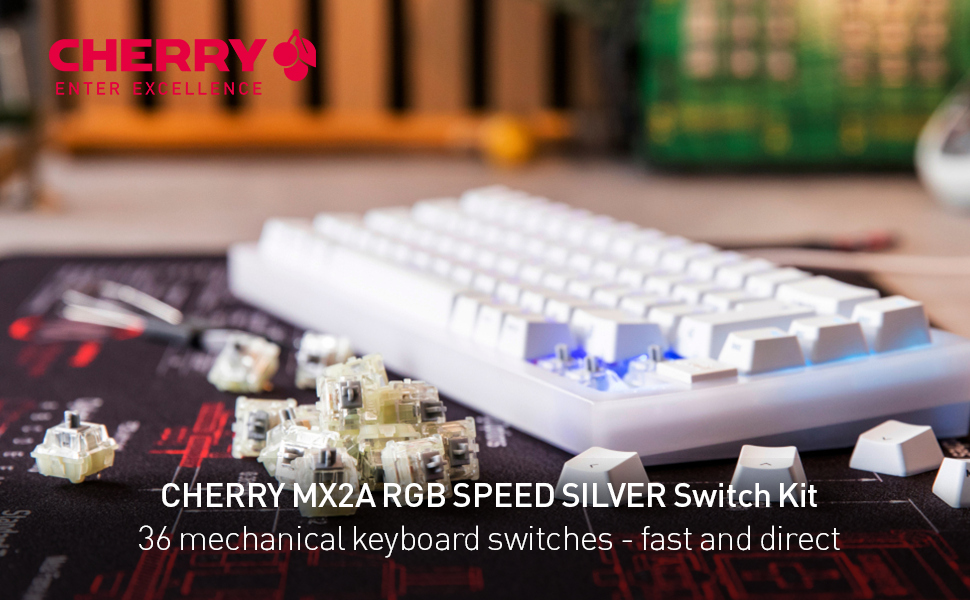 cherry mx2a speed silver switch kit header