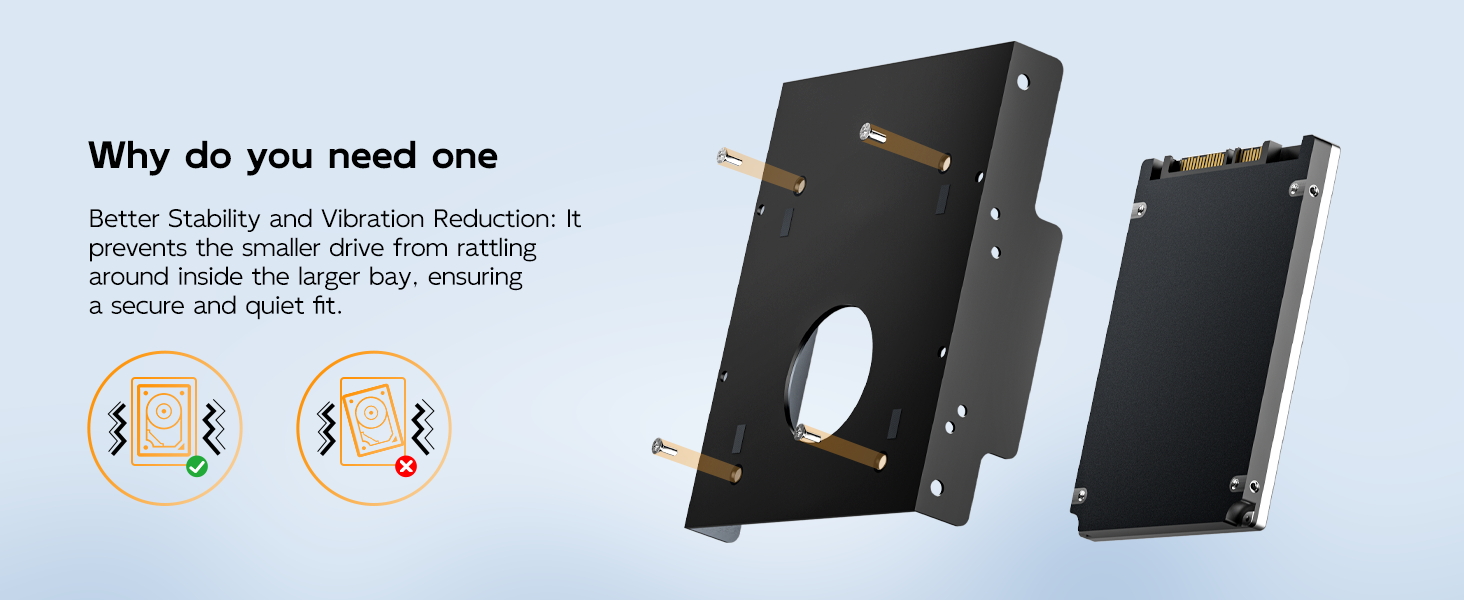 2.5&amp;#39;&amp;#39; 3.5&amp;#39;&amp;#39; Hard drive mounting bracket