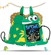 bravokids Dinosaur Toys for Boys, Kid Toys 4.5in Backpack LCD Writing Board Drawing Pad Coloring ...